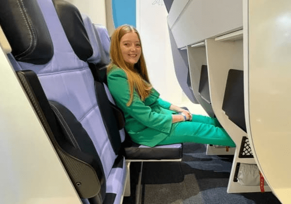 Chaise Longue: le nouveau concept de siège pour la classe éco en avion