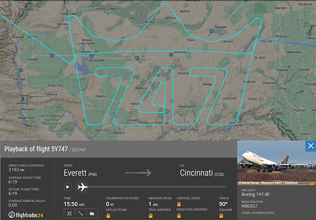 Clin d’œil d’adieu du dernier 747 (vidéos) 1 Air Journal